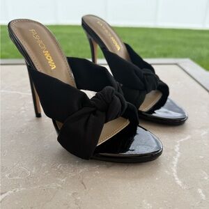Fashion Nova Black Women's Heels Size 6.5